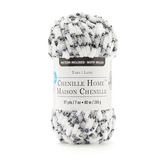 Chenille Home&#x2122; Tweed Yarn by Loops &#x26; Threads&#x2122;